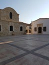 Saint Lazarus church courtyard in Larnaca,Cyprus Royalty Free Stock Photo