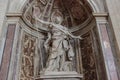 Saint Longinus in St. Peter's Basilica Royalty Free Stock Photo