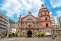 Minor Basilica of Saint Lorenzo Ruiz in manila Royalty Free Stock Photo