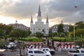 Saint Louis Cathedral, New Orleans Royalty Free Stock Photo