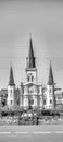 Saint Louis Cathedral, New Orleans on a sunny day, Louisiana Royalty Free Stock Photo