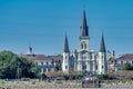 Saint Louis Cathedral, New Orleans on a sunny day, Louisiana Royalty Free Stock Photo