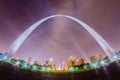 saint louis gateway arch Royalty Free Stock Photo