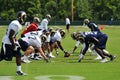 Saint Louis Rams Football team during practice Royalty Free Stock Photo