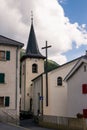 Eglise paroissiale church, St-Luc, Switzerland Royalty Free Stock Photo