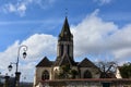 Saint Maclou Church in Conflans Sainte Honorine Royalty Free Stock Photo