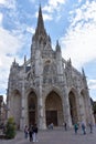Saint Maclou, gothic church in Rouen Royalty Free Stock Photo