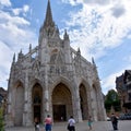 Saint Maclou, gothic church in Rouen Royalty Free Stock Photo