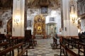 Saint Madeleine church in Seville side walls