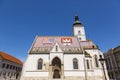 Saint Marc church in Croatian capital Zagreb