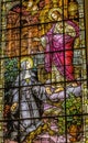 Saint Margaret Jesus Heart Stained Glass Gesu Church Miami Florida