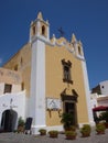 Saint Marina church, Santa Marina di Salina, Salina Island, Sicily, Italy Royalty Free Stock Photo