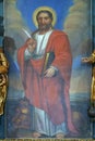 Saint Mark, altarpiece at St. Mark`s Church in Jakusevec, Zagreb