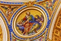 Saint Mark Mosaic Saint Peter`s Basilica Vatican Rome Italy