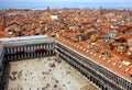 Saint Mark's Square, Venice Royalty Free Stock Photo