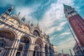 Saint Mark`s Square in Venice, Italy