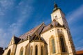 Saint Marks Church in Zagreb Royalty Free Stock Photo