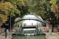 Saint Martin canal in Paris