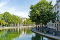 Saint-Martin canal in Paris
