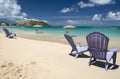 Saint Martin, Caribbean sea Royalty Free Stock Photo