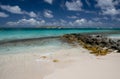 Saint Martin, Caribbean sea Royalty Free Stock Photo