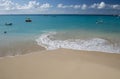 Saint Martin, Caribbean sea Royalty Free Stock Photo