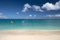 Saint Martin, Caribbean sea Royalty Free Stock Photo