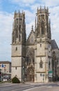 Saint Martin church in Pont a Mousson France Royalty Free Stock Photo