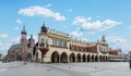 Saint Mary Basilica and Main Square in Krakow