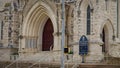 Saint Mary Cathedral in the city of Austin - AUSTIN, UNITED STATES - OCTOBER 31, 2022