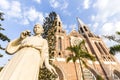 Saint mary cathedral. Yangon. Royalty Free Stock Photo