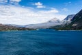 Saint Mary Lake in Glacier National Park Royalty Free Stock Photo