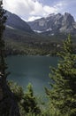 Saint Mary Lake in Glacier National Park Royalty Free Stock Photo