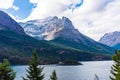 Saint Mary Lake, Glacier National Park Royalty Free Stock Photo