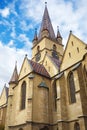Saint Mary Lutheran Cathedral in Sibiu Royalty Free Stock Photo