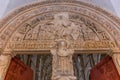 Saint Mary Magadalene abbey, Vezelay, France, exteriors