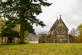 Saint Mary & Saint Finnan Catholic Church near Glenfinnan Viaduct, Scotland Royalty Free Stock Photo