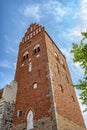 Ahus Saint Marys Church Upwards Perspective Royalty Free Stock Photo