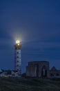 Saint-Mathieu Lighthouse, Pointe Saint-Mathieu in Plougonvelin, Finistere, France