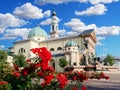 Saint Matteo Apostolo and Evangelista Church main square Royalty Free Stock Photo