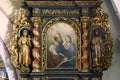 Saint Matthew the Evangelist, altar Fourteen Holy Helpers in the church of St. Barbara in VrapÃÂe, Zagreb