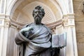 Saint Matthew the Evangelist by Lorenzo Ghiberti, Orsanmichele Church in Florence Royalty Free Stock Photo