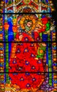 Saint Matthew Stained Glass Window Duomo Cathedral Florence Ital