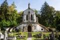 Saint Maximilian Chapel on cemetery in Saint John under the Cliff, Svaty Jan pod Skalou, Czech Republic