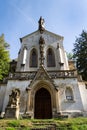 Saint Maximilian Chapel on cemetery in Saint John under the Cliff, Svaty Jan pod Skalou, Czech Republic