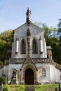 Saint Maximilian Chapel on cemetery in Saint John under the Cliff, Svaty Jan pod Skalou, Czech Republic