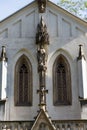 Saint Maximilian Chapel on cemetery in Saint John under the Cliff, Svaty Jan pod Skalou, Czech Republic