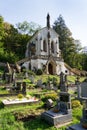 Saint Maximilian Chapel on cemetery in Saint John under the Cliff, Svaty Jan pod Skalou, Czech Republic