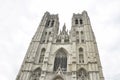 Saint Michael and Gudula Cathedral in Brussels Royalty Free Stock Photo