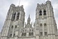 Saint Michael and Gudula Cathedral in Brussels Royalty Free Stock Photo